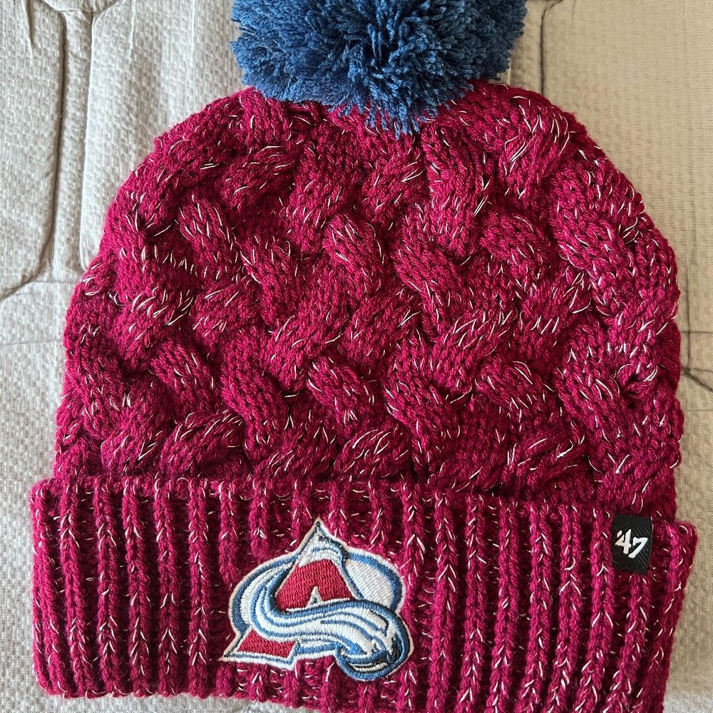 Womens Colorado Avalanche Knit Beanie